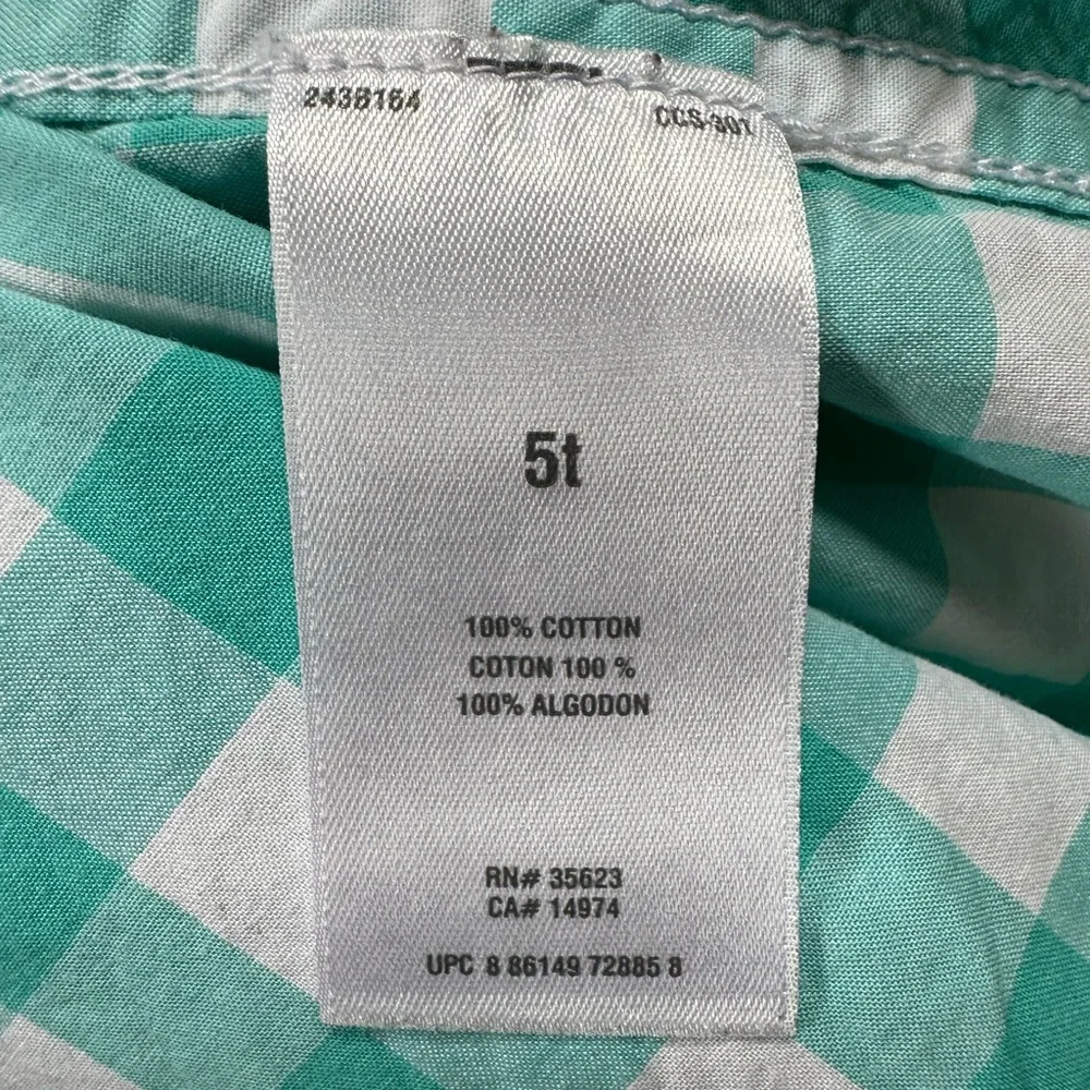 Carter’s Boys Short Sleeve Button Down Shirt - Picture 4 of 6